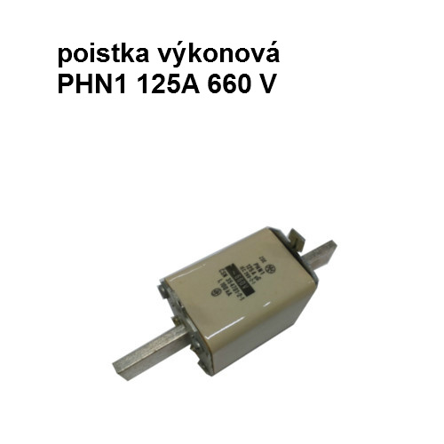 Poistka výkonová PHN1 125A 660V