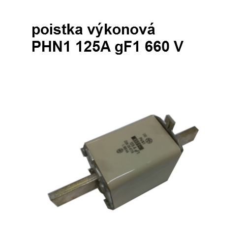 Poistka výkonová PHN1 125A gF1 660 V