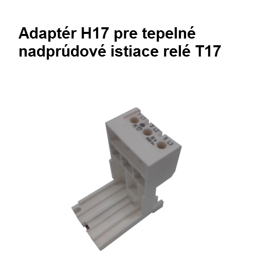 Adaptér H17 pre tepelné nadprúdové relé T17