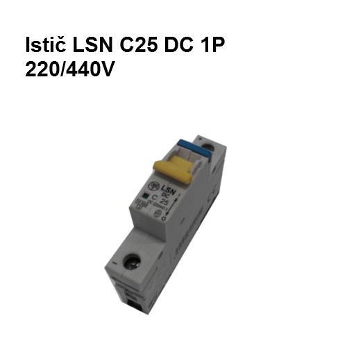 Istič ochranný LSN C25 DC 1 rad 220/440V