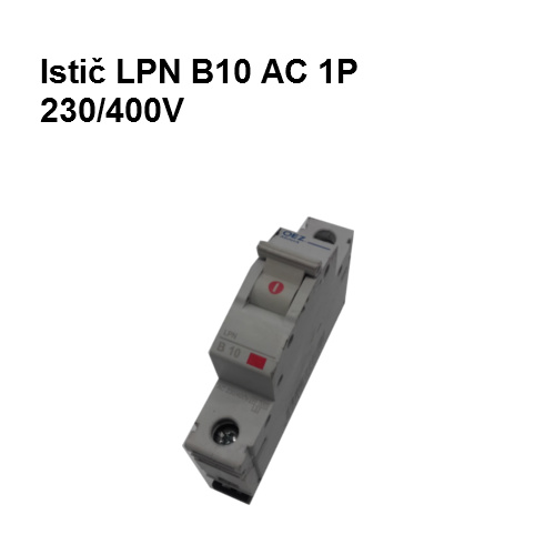 Istič ochranný LPN B10 AC 1 rad 230/400V