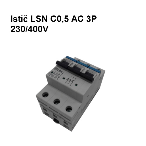 Istič ochranný LSN C05 AC 3 rad 230/400V