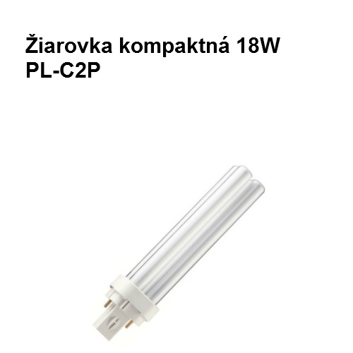 Žiarovka kompaktná 18W PL-C2P