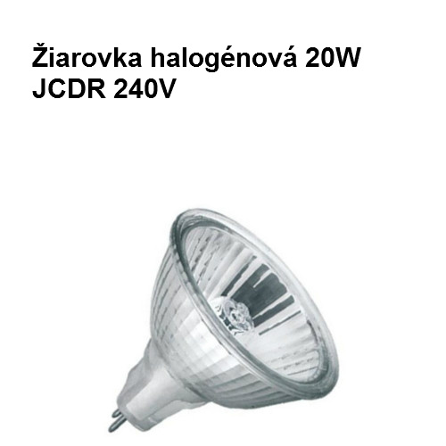 Žiarovka halogénová 20W JCDR 240V