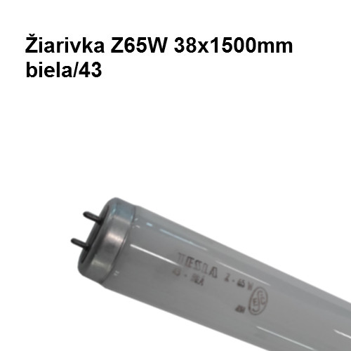 Žiarivka Z65W Biela/43 38x1500mm