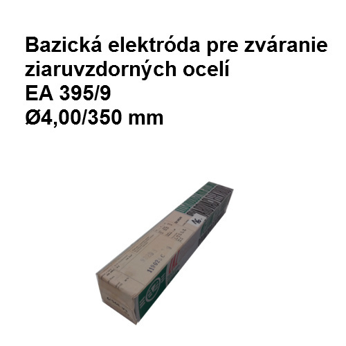 Elektróda bazická EA 395/9,  Ø4,00/350 mm