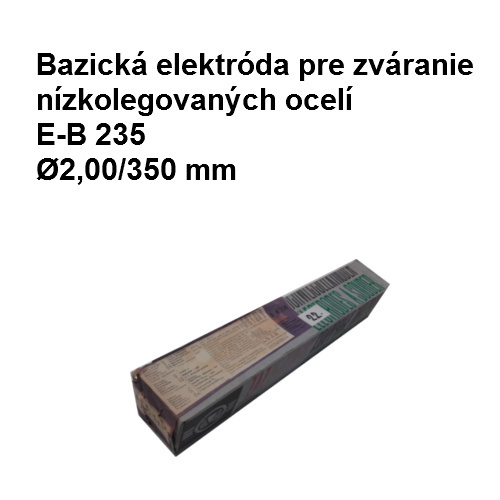 Elektróda bazická E-B 235,   ?2,00/350 mm