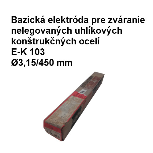 Elektróda kyslá E-K 103,  ?3,15/450 mm