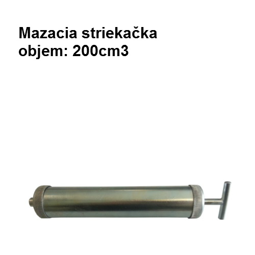 Mazacia striekačka, objem: 200cm3