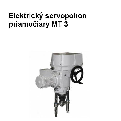 Elektrický servopohon priamočiary MT 3, 52400 0-1FAAB/02