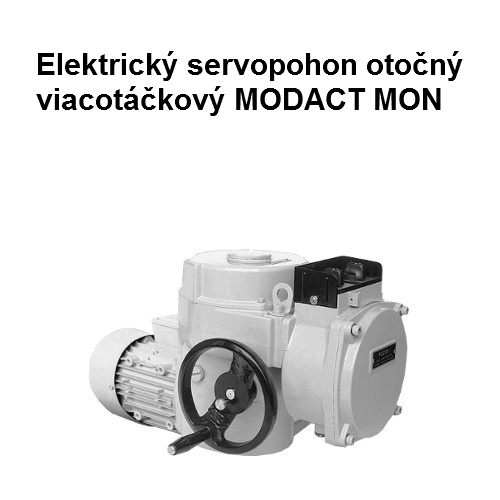 Elektrický servopohon otočný viacotáčkový MODACT MON, 52031 61CON