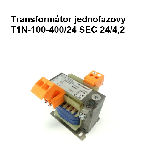 Transformátor jednofazovy T1N-100-400/24 SEC 24/4,2