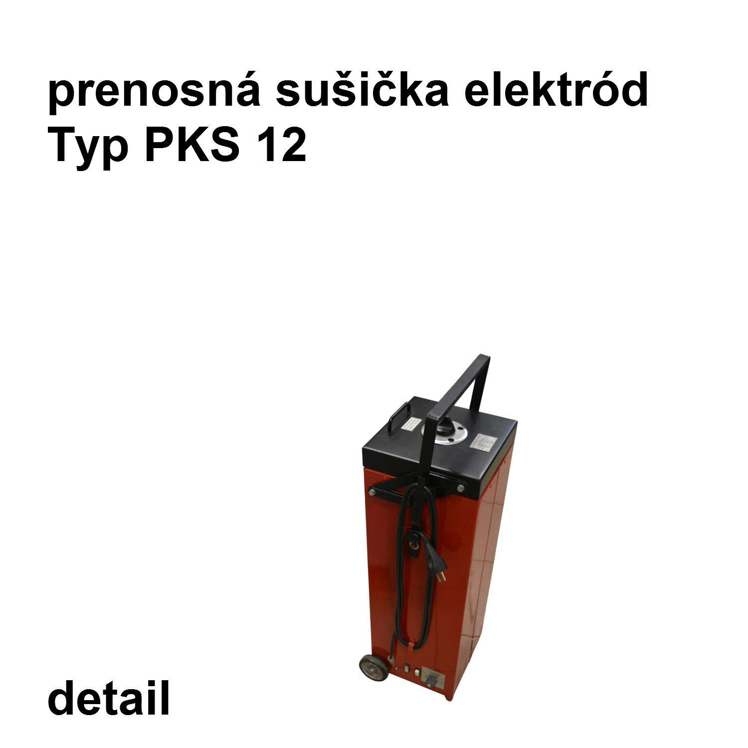 prenosná sušička elektród PKS 12