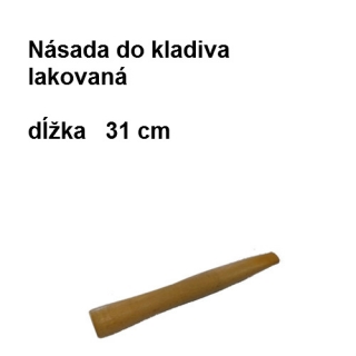 Násada do kladiva lakovaná, 31 cm