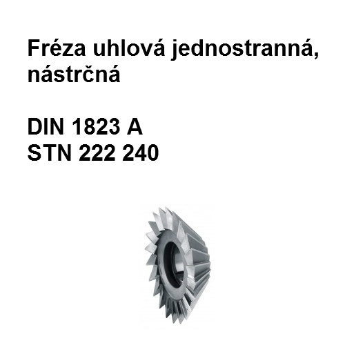 Fréza uhlová jednostranná 65x63  X3, HSS 02  