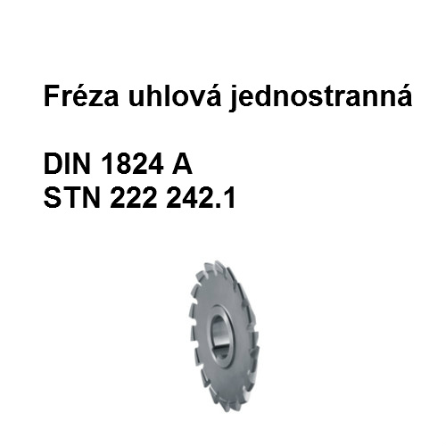 Fréza uhlová jednostranná 25x160 W3, HSS 02