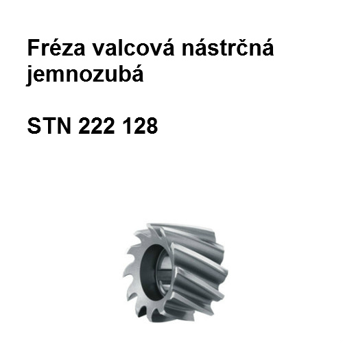 Fréza valcová jemnozubá nástrčná 80x80 M4 N1 HSS