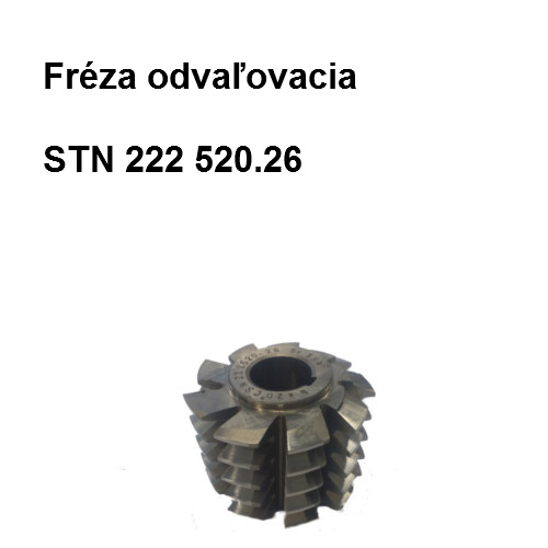 Fréza odvaľovacia M1,5x20 HSS