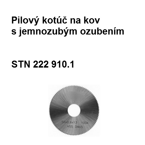 Pílový kotúč na kov s jemnozubým ozubením 200x2,5x32 HSS 30