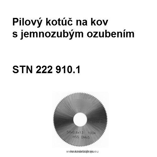 Pílový kotúč na kov s jemnozubým ozubením 63x4x16 HSS 30