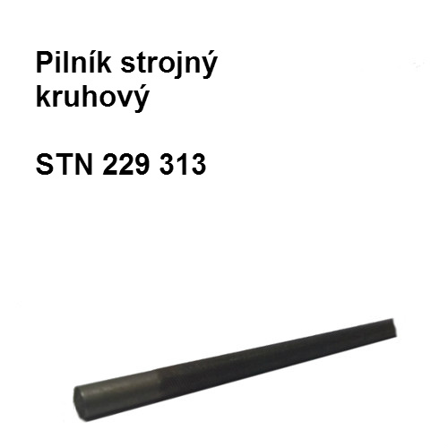 Pilník strojný kruhový    150/3