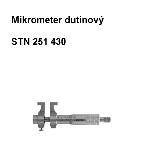 Mikrometer dutinový 70-75