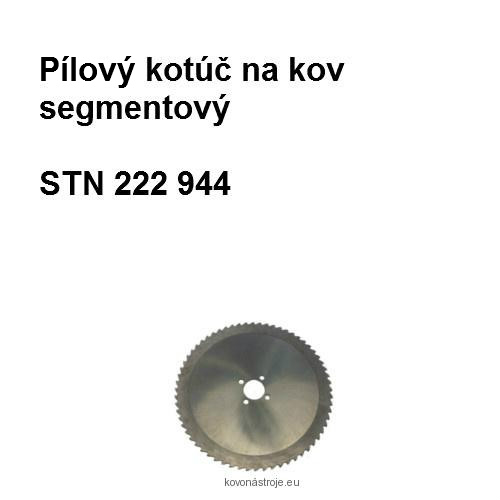 Pílový kotúč na kov segmentový 360/4 HSS 02