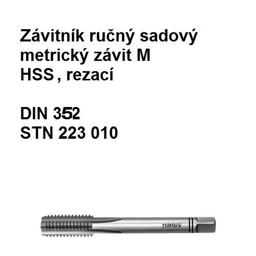 zavitnik 223010 M HSS rezaci din 352