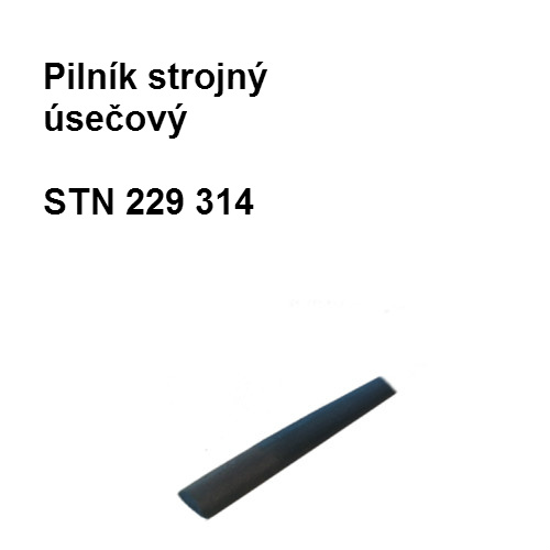 Pilník strojný úsečový    150/1