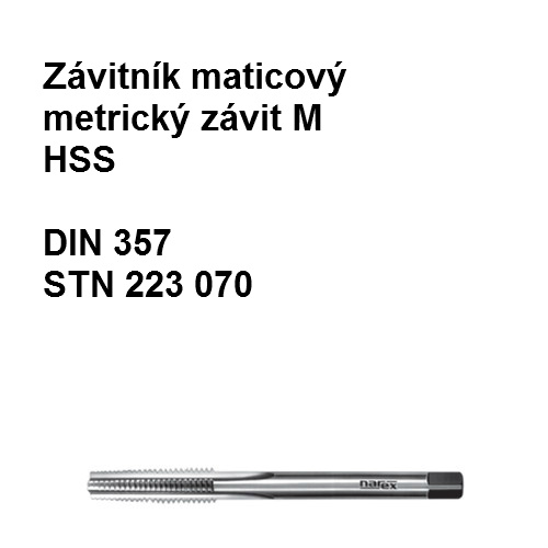 Závitník maticový 223070