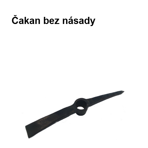 Čakan bez násady