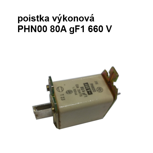 Poistka výkonová PHN00 80A gF1 660 V