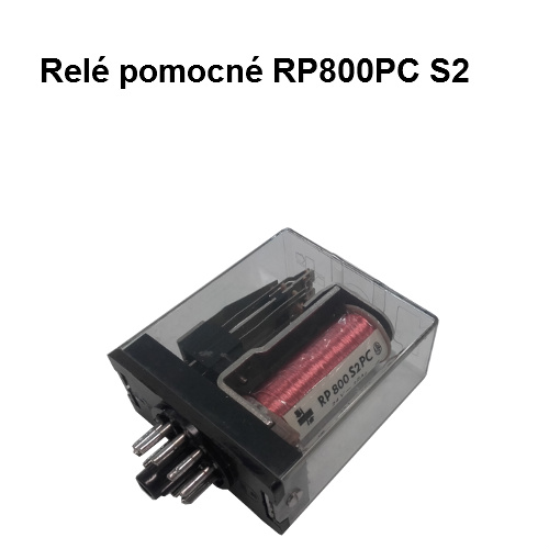 Relé pomocné RP800 S2 3P PC 24V