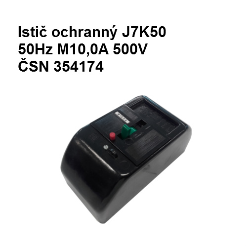 Istič ochranný J7K50 50Hz M10,0A 500V