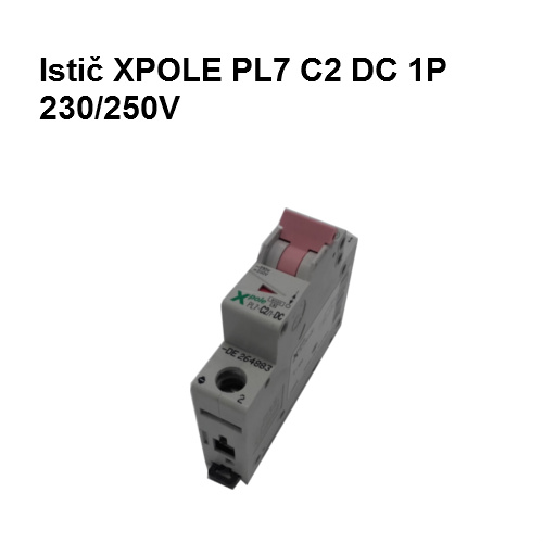 Istič ochranný Xpole PL7 C2 DC 1 rad 230/250V