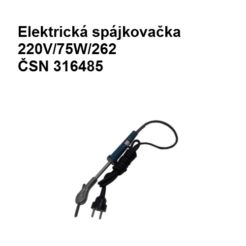 Elektrická spájkovačka 220V/75W/262