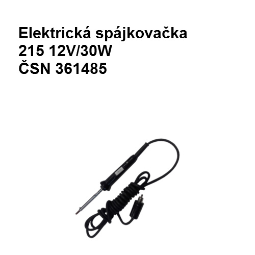 Elektrická spájkovačka 215 12V/30W