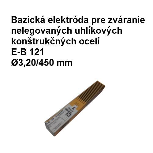 Elektróda bazická E-B 121,   ?3,20/450 mm