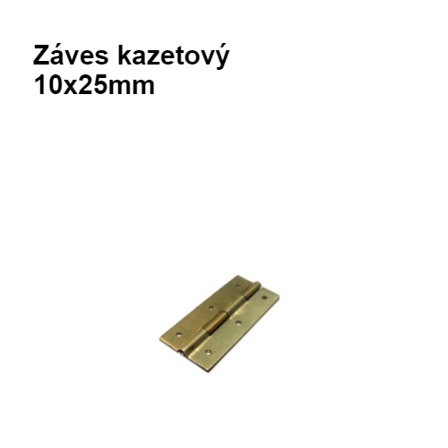 Kazetový záves 10x25mm