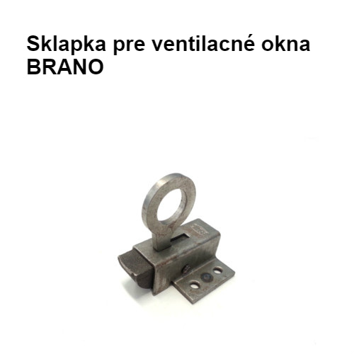 Sklapka pre ventilacné okna