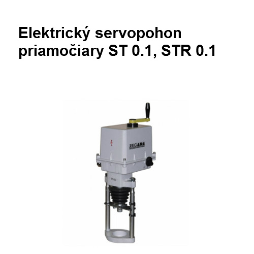 Elektrický servopohon priamočiary ST 0.1, STR 0.1, 498 0-0URKN/02