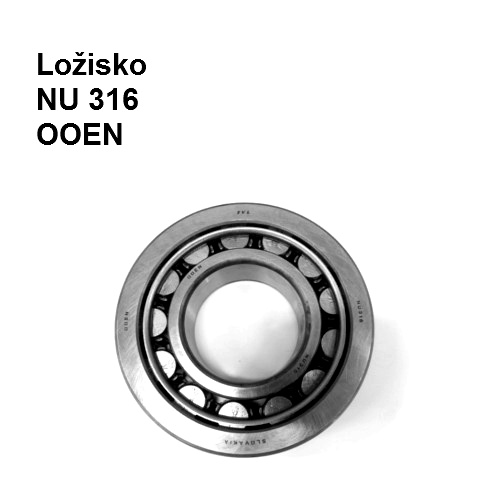 Ložisko NU 316, OOEN