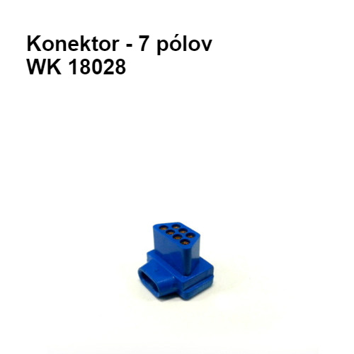 Konektor - 7 pólov WK 18028