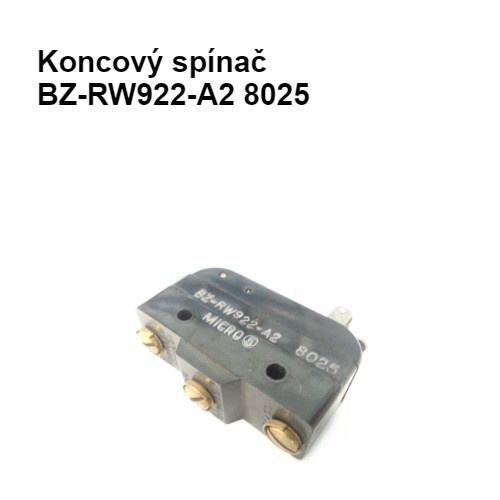 Spínač koncový BZ-RW922-A2 8025