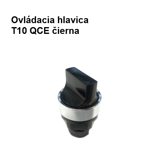 Ovládacia hlavica T10 QCE čierna