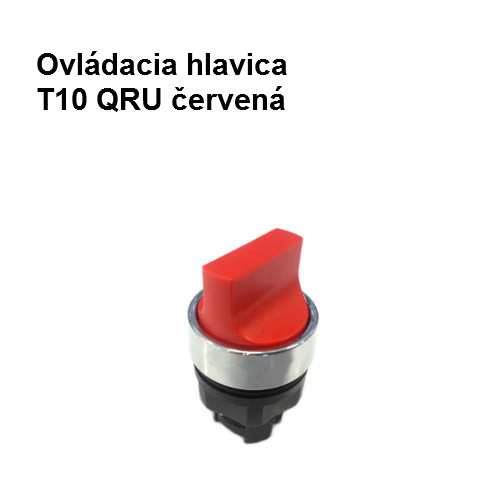 Ovládacia hlavica T10 QRU červená