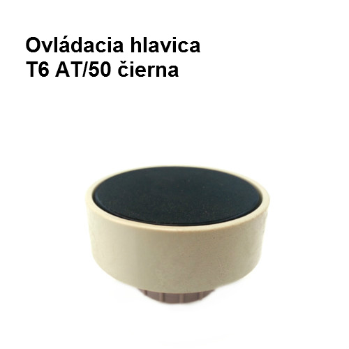 Ovládacia hlavica T6 AT/50 čierna