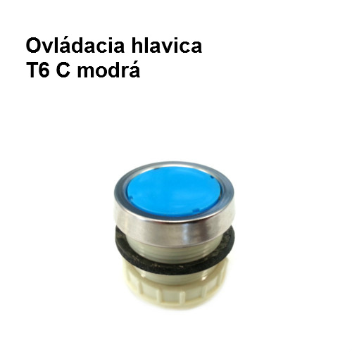 Ovládacia hlavica T6 C modrá