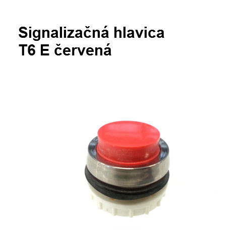 Signalizačná hlavica T6 E červená