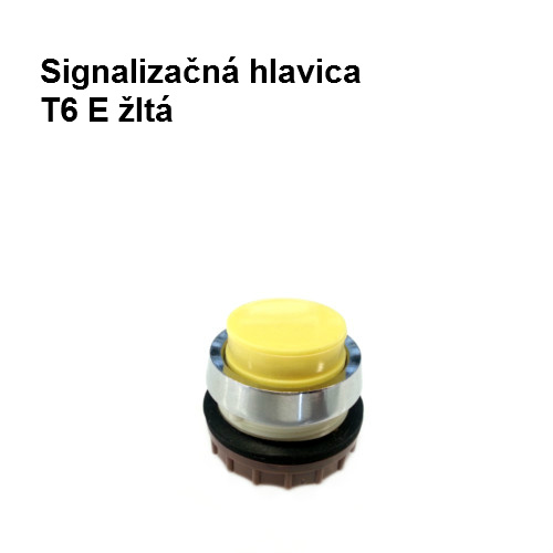 Signalizačná hlavica T6 E žltá